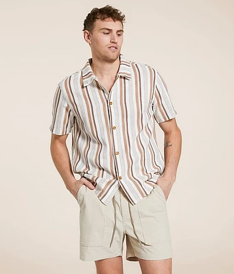 Rhythm Paisley Stripe Shirt