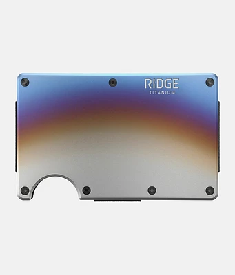 The Ridge Burnt Titanium Wallet