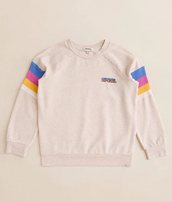 Girls - Rip Curl Las Dalias Raglan Color Block Pullover