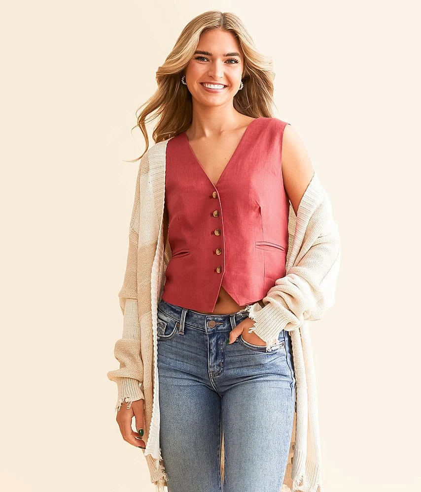 Cropped Vest