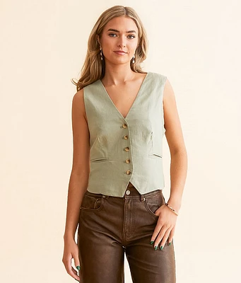 Risen Cropped Vest
