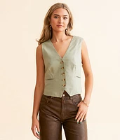 Risen Cropped Vest