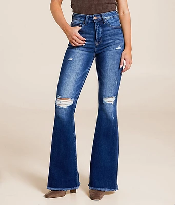 Risen High Rise Flare Stretch Jean