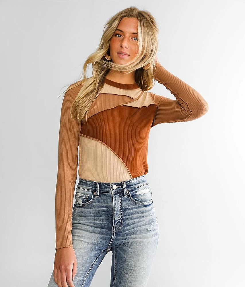 Exposed Seam Top
