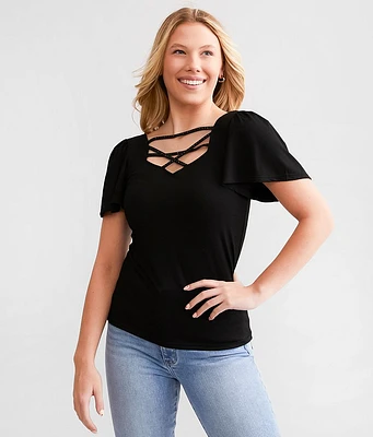 Daytrip Rhinestone Strappy Top