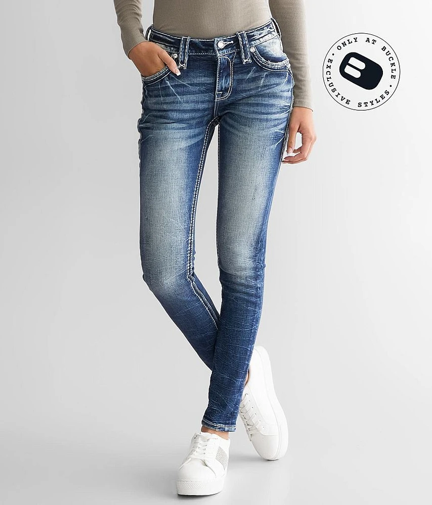 Rosalie Mid-Rise Skinny Stretch Jean