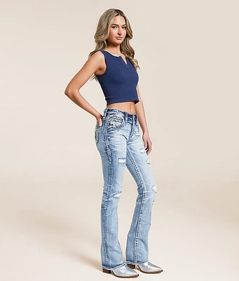 Rock Revival Pearlie Mid-Rise Tailored Boot Stretch Jean