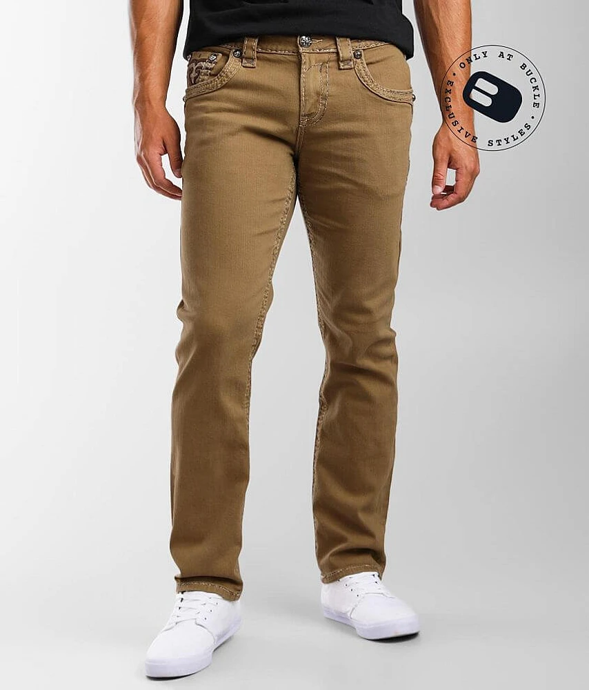 Bisque Straight Stretch Pant