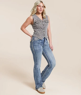 Aldine Curvy High Rise Boot Stretch Jean