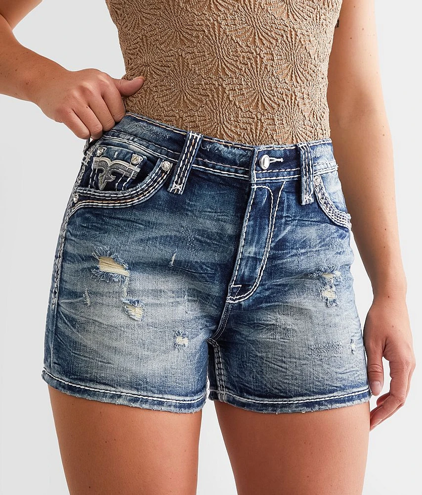 Lizbeth Curvy High Rise Stretch Short