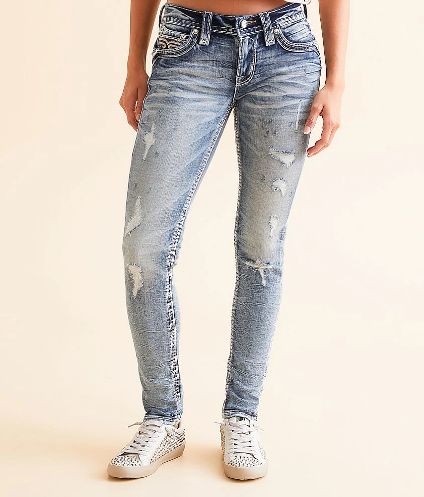 Alyvia Low Rise Skinny Stretch Jean