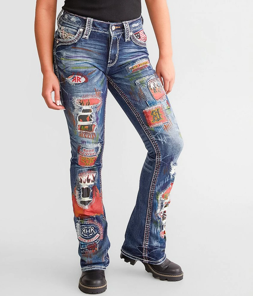 Chanda Mid-Rise Boot Stretch Jean