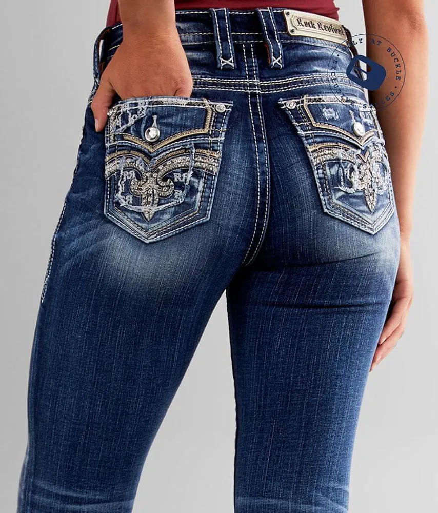 Lilas Mid-Rise Skinny Stretch Jean