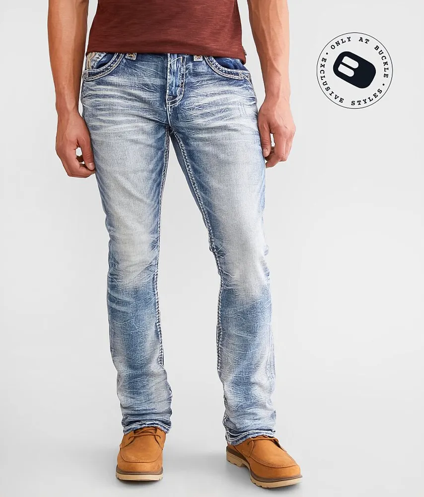 Rock Revival Daxton Stacked Slim Boot Stretch Jean