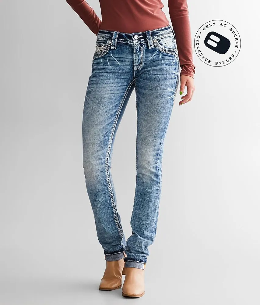 Eilish Low Rise Straight Stretch Jean