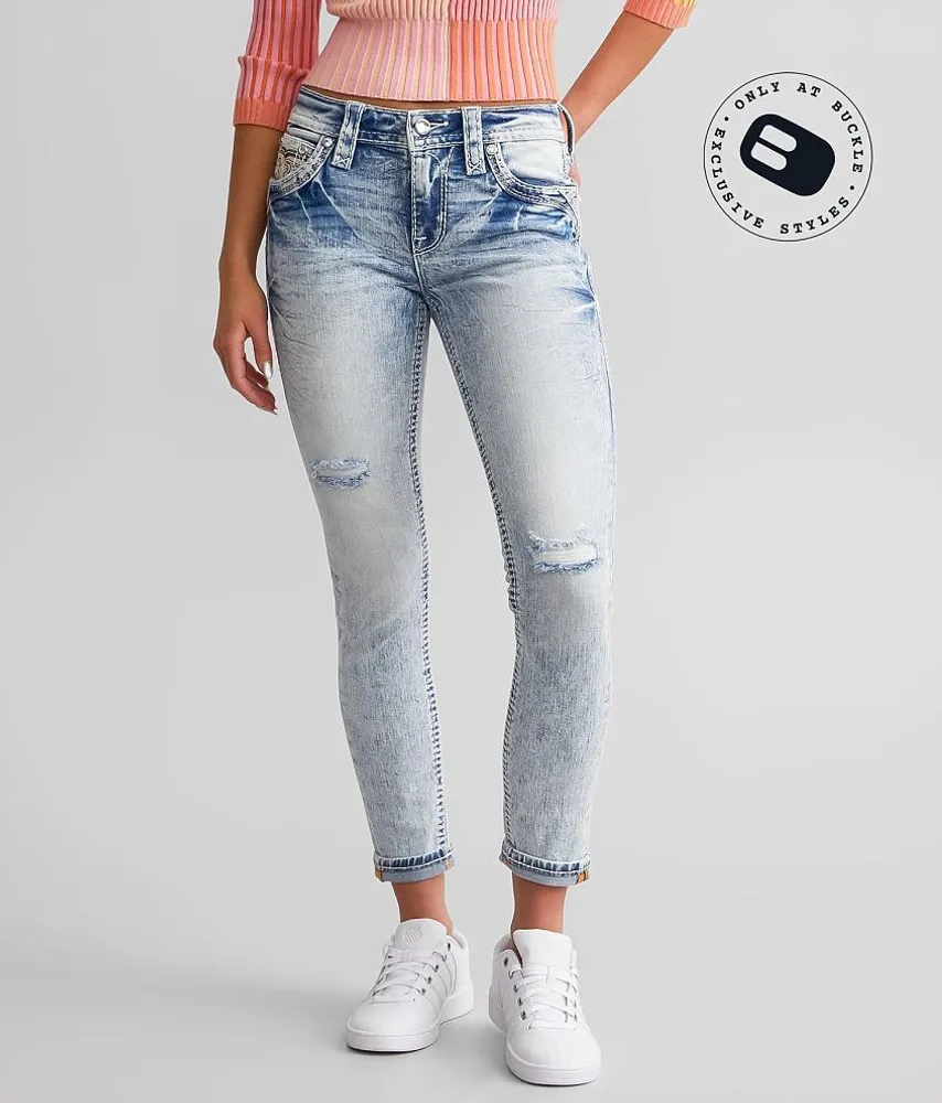 Eilish Mid-Rise Ankle Skinny Stretch Jean