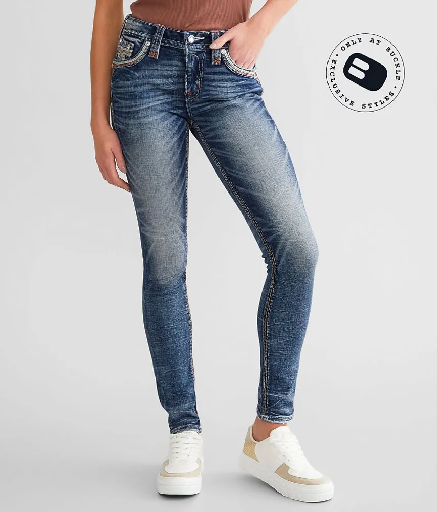 Everlee Mid-Rise Skinny Stretch Jean