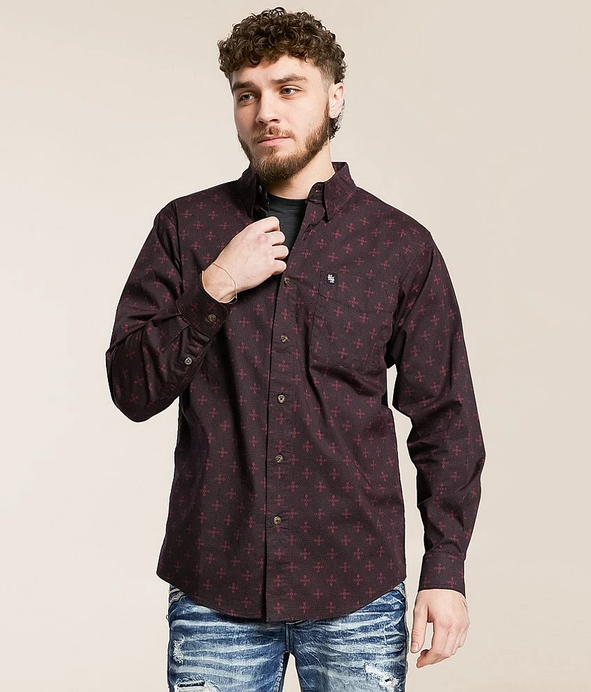 Cross Dot Stretch Shirt