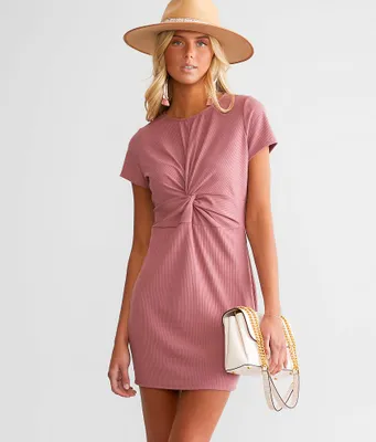 Willow & Root Twisted Mini Dress