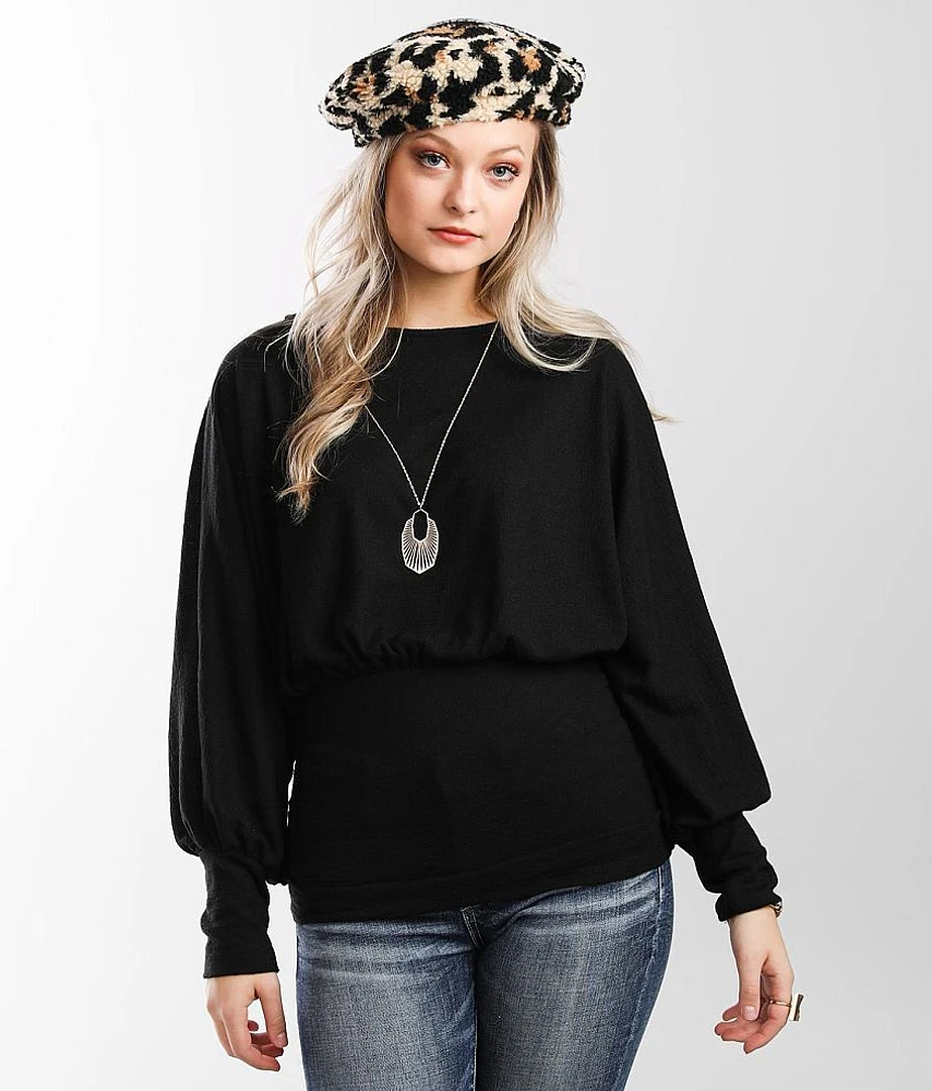 Banded Hem Top