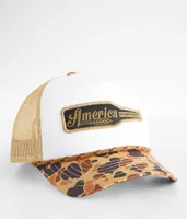 Rural Cloth America We Grow Beer Trucker Hat