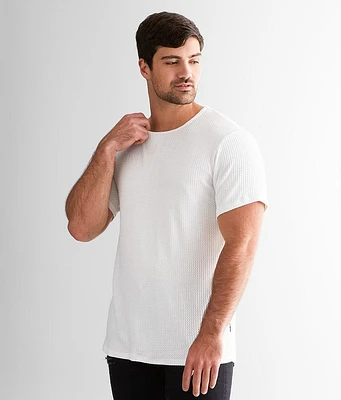 Rustic Dime Waffle Knit T-Shirt