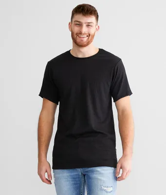 Rustic Dime Textured Knit T-Shirt