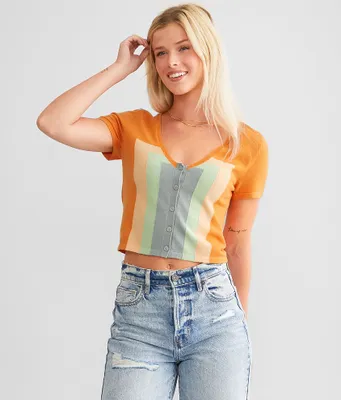 RVCA Decades Cropped Top