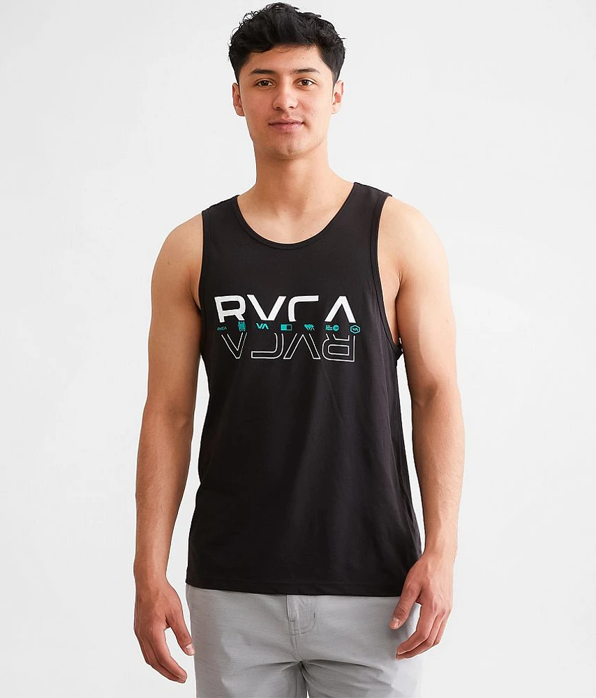 Double Split Sport Tank Top