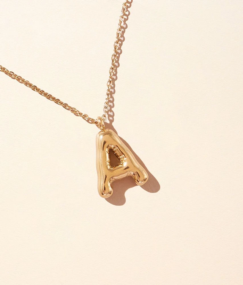A Initial Necklace