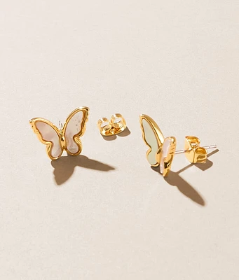 Sahira Jewelry Design Butterfly Mop Earring