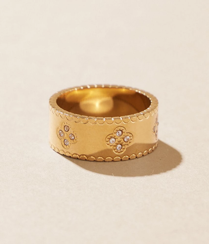 Gracie Clover Ring
