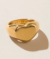 Sahira Jewelry Design Heart Signet Ring