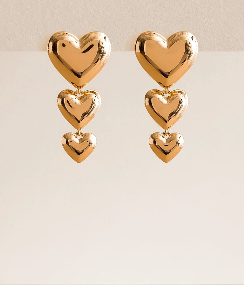 Sahira Jewelry Design Tori Heart Earring
