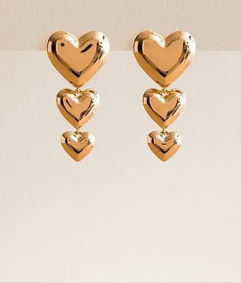 Sahira Jewelry Design Tori Heart Earring