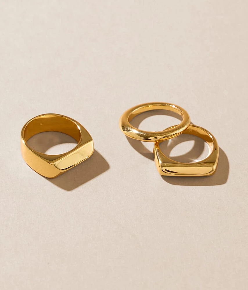 Sahira Jewelry Design 3 Pack Nova Ring Set