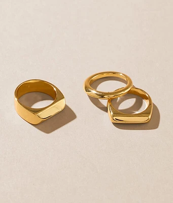 Sahira Jewelry Design 3 Pack Nova Ring Set