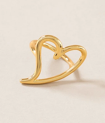 Sahira Jewelry Design Open Your Heart Ring
