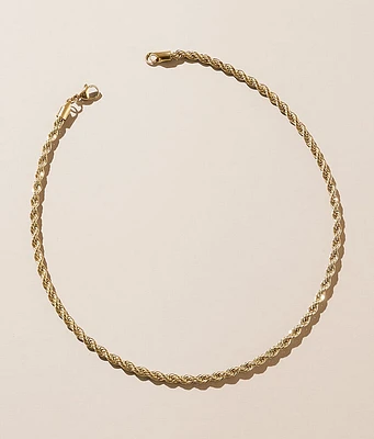 Sahira Jewelry Design Rope Chain Necklace