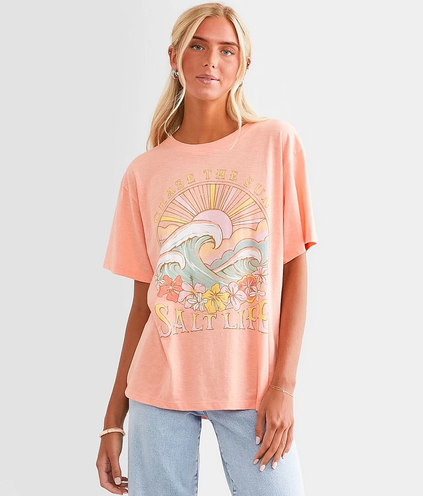 Tropic Tides Oversized T-Shirt