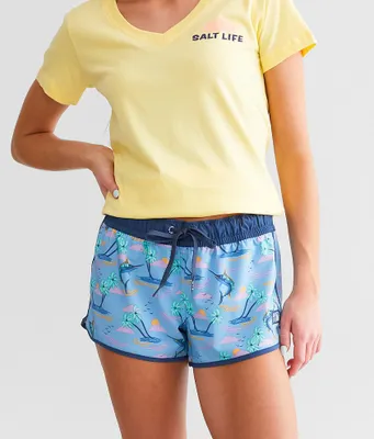 Salt Life Marlin Oasis Performance Stretch Short