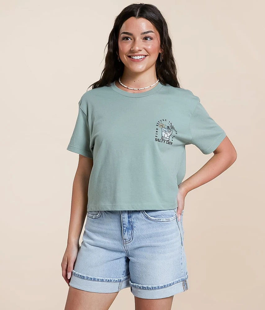 Salty Crew Ocean Spray Cropped T-Shirt