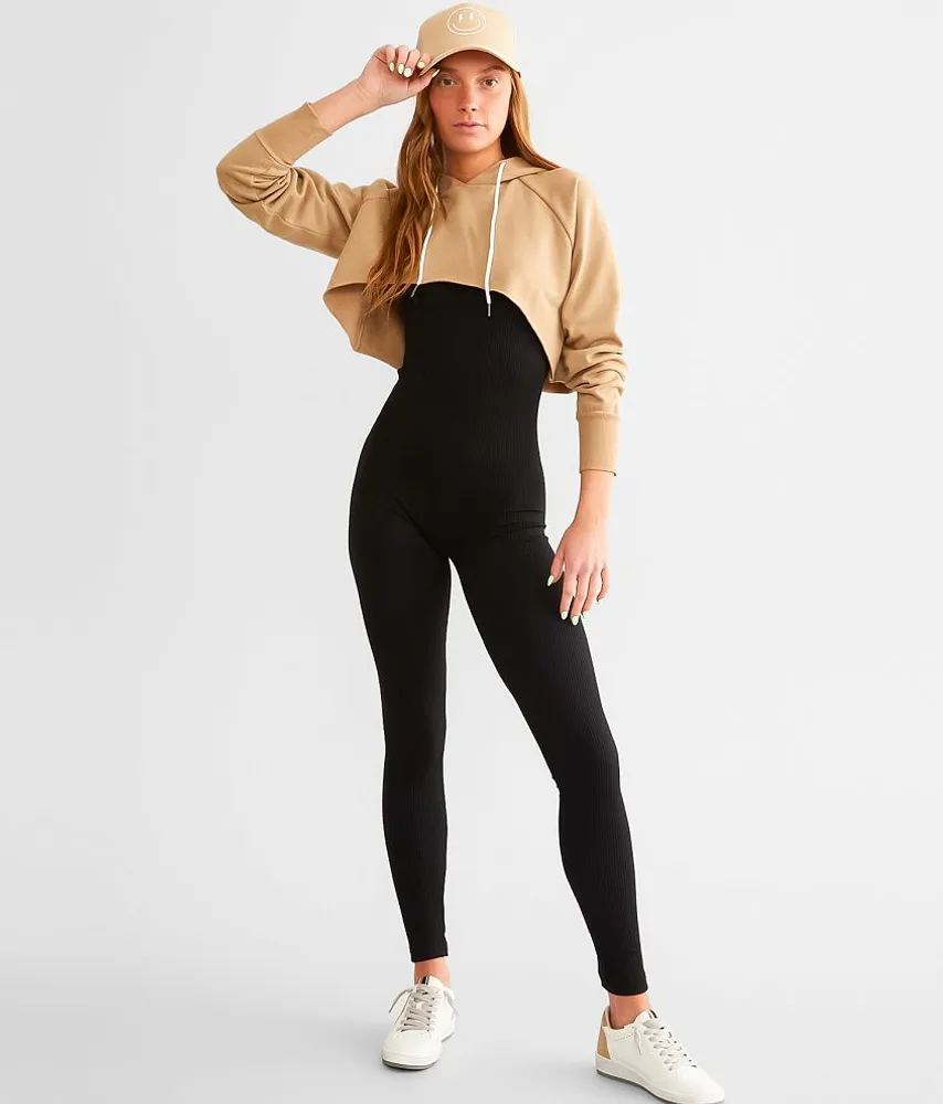 Seamless Ribbed Jumpsuit
