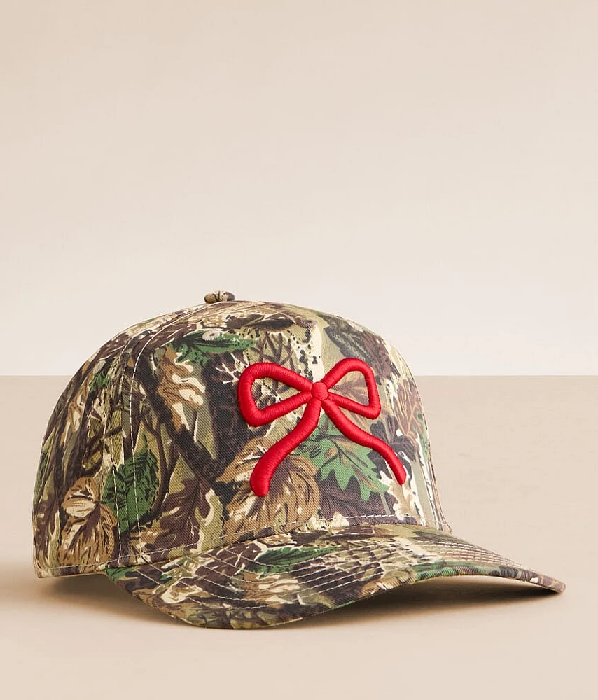 Bow Camo Baseball Hat