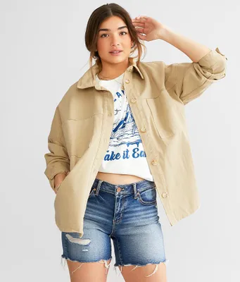 Know One Cares Oversized Shacket