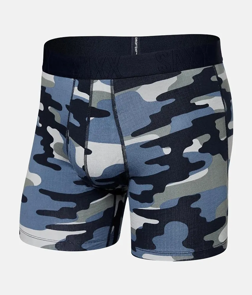 SAXX Drop Temp Cooling Cotton Stretch Boxer Briefs