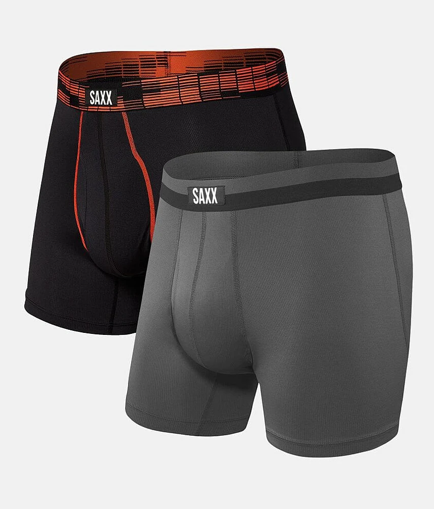 Sport Mesh 2 Pack Stretch Boxer Briefs