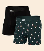 SAXX Ultra Super Soft 2 Pack Stretch Boxer Briefs