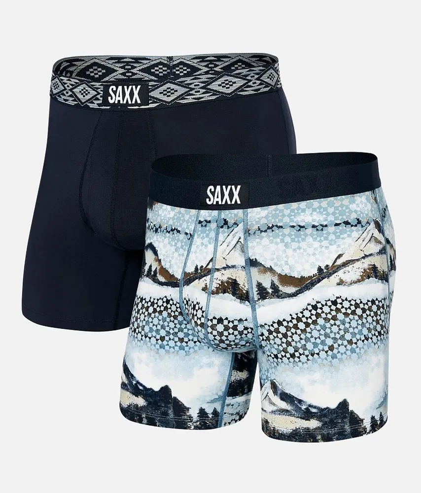SAXX Ultra Super Soft 2 Pack Stretch Boxer Briefs
