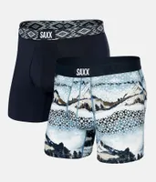 SAXX Ultra Super Soft 2 Pack Stretch Boxer Briefs